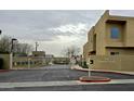 Gated entrance to a modern community with an attractive address sign at 3113 E Danbury Rd # 5, Phoenix, AZ 85032