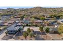 An aerial view showing the property's location with desert landscaping and mountain views at 17309 E Rosita Dr, Fountain Hills, AZ 85268