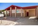 Inviting single-story home featuring desert landscaping and a convenient covered parking area at 2205 E Linda Ct, Phoenix, AZ 85022