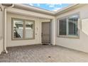 Covered patio area with tiled flooring at 2081 E Aquarius Pl, Chandler, AZ 85249