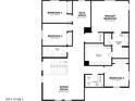 Second-floor layout featuring bedrooms, bathrooms, a tech space, and a bonus room for versatile living at 10233 S Bickwell Trl, Apache Junction, AZ 85120