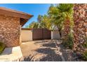 Gated driveway, showing the privacy and secure parking options of the property at 8649 S Willow Dr, Tempe, AZ 85284