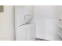A neatly stacked washer and dryer unit at 16657 E Gunsight Dr # 233, Fountain Hills, AZ 85268