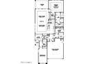 Detailed floor plan showcasing layout with bedrooms, primary suite, kitchen, great room, and patio at 20334 W Roma Ave, Buckeye, AZ 85396