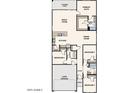 Detailed floor plan showcasing the layout of this home including a primary suite, great room and 2-bay garage at 1895 Broken Arrow Dr, Wickenburg, AZ 85390