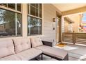 Inviting front porch with ample seating and a cozy atmosphere at 3143 N Evergreen St, Buckeye, AZ 85396