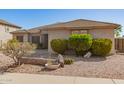 Inviting single-story home with well-maintained desert landscaping at 6887 S Teresa Dr, Chandler, AZ 85249