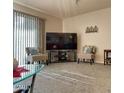 Cozy living area featuring neutral colors and comfortable seating at 425 S Parkcrest -- # 323, Mesa, AZ 85206