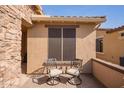 Private patio with chairs offering a cozy outdoor space at 17846 W Fairview St, Goodyear, AZ 85338