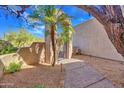 Charming gated entrance with desert landscaping, offering privacy and curb appeal at 10040 E Happy Valley Rd # 249, Scottsdale, AZ 85255