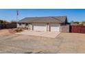Charming home featuring a two-car garage, neutral paint, and a lovely facade on a sunny day at 532 N 102Nd Pl, Mesa, AZ 85207