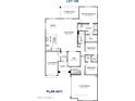 Detailed floor plan showcasing the layout of the home with multiple bedrooms and open living spaces at 1191 E Ridgerock St, Casa Grande, AZ 85122