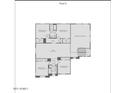 Floor 2 floorplan highlighting the bedrooms, bathrooms, and a loft area at 18150 E Colt Dr, Queen Creek, AZ 85142