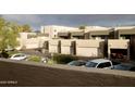 View of the neighborhood featuring multiple garages and parking at 3030 N Hayden Rd # 28, Scottsdale, AZ 85251