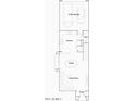 First floor plan featuring kitchen, dining area, great room, powder room, and two-bay garage at 2942 N 98Th Ln, Phoenix, AZ 85037