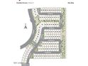 Community site map displays lot locations, street names, and neighborhood layout at 16791 W Yucatan Dr, Surprise, AZ 85388