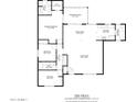 Detailed floor plan showcasing the layout of the home, including living spaces, bedrooms, and kitchen at 1713 E Westchester Dr, Tempe, AZ 85283