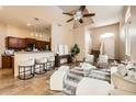 Bright living room with modern decor and an open floor plan at 19226 N Cave Creek Rd # 109, Phoenix, AZ 85024