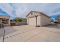 Backyard basketball court with hoop, perfect for recreation and outdoor fun, plus RV parking at 39642 N Oxford Way, San Tan Valley, AZ 85140