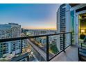 Scenic balcony view showcasing the city skyline and surrounding architecture at 1 E Lexington Ave # 1211, Phoenix, AZ 85012