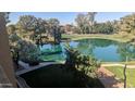 Scenic view of the pond reflecting trees and sky at 5124 N 31St Pl # 536, Phoenix, AZ 85016