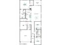 Detailed floor plan showcasing the layout of the home, including bedrooms, bathrooms, and living spaces at 1018 S 5Th St, Avondale, AZ 85323