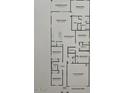 This is the floor plan for this single story home with a two-car garage at 25430 W Graham Trl, Buckeye, AZ 85326