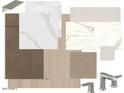 Showcasing stylish material selections, including flooring, countertop, and plumbing fixtures at 3391 W Sunstone Dr, San Tan Valley, AZ 85144