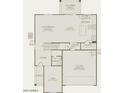 Detailed floorplan showcasing the first floor layout and dimensions of the home at 2528 S 244Th Dr, Buckeye, AZ 85326