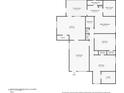 Detailed floor plan showcasing the layout of the home including dimensions of each room at 2027 W Monte Vista Rd, Phoenix, AZ 85009