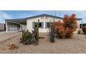 Single-story home featuring low maintenance landscaping and desert foliage at 9340 E Sun Lakes S Blvd, Sun Lakes, AZ 85248