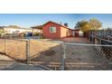Backyard with a chain-link fence and space for potential landscaping or customization at 1919 E Libby St, Phoenix, AZ 85022