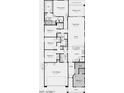 Detailed floor plan showing a spacious layout with five bedrooms, including a primary suite at 8819 W Pasadena Ave, Glendale, AZ 85305