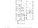 Detailed floor plan showcasing the layout of the home, including the placement of rooms at 14562 W Georgia Ave, Litchfield Park, AZ 85340
