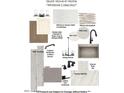 Selection of coordinated design materials and finishes for new home construction at 6859 N 190Th Dr, Waddell, AZ 85355