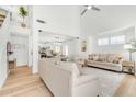 Spacious living room featuring high ceilings and an open-concept design at 17473 N 167Th Dr, Surprise, AZ 85374