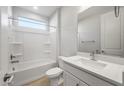 Clean bathroom featuring a bathtub, toilet, and vanity sink at 13538 W Calle De Baca --, Peoria, AZ 85383