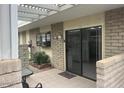 Private patio area accessible via sliding glass door, perfect for outdoor living at 5518 E Lindstrom Ln # B3, Mesa, AZ 85215