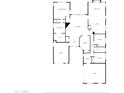 Detailed floorplan showcasing the layout of the home, including bedrooms, bathrooms, and living areas at 330 W Locust Dr, Chandler, AZ 85248