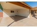 Spacious carport features direct access to the home with ample parking space at 8648 N 37Th Ave, Phoenix, AZ 85051
