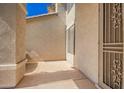 Welcoming entryway featuring a tiled patio and a secure screen door at 3730 E Diamond Ct, Gilbert, AZ 85297