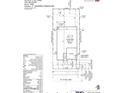 Detailed site plan showing the layout of the property, including the driveway and outdoor living space at 25132 N 171St Ln, Surprise, AZ 85387