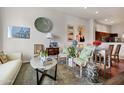 Comfortable living room with art, stylish decor, and an open floor plan at 11640 N Tatum Blvd # 3069, Phoenix, AZ 85028