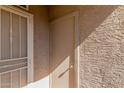 Convenient exterior storage closet near the front door offers extra space for belongings at 3830 E Lakewood Pkwy # 2116, Phoenix, AZ 85048
