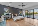 Tranquil main bedroom suite with private access to backyard pool at 12034 N 61St St, Scottsdale, AZ 85254