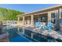 Beautiful pool and patio area with ample seating for entertaining at 14741 E Mountain Majesty --, Fountain Hills, AZ 85268