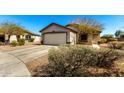 An exterior view of the front of the single Gathering home at 22727 W Papago St, Buckeye, AZ 85326