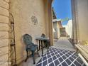 Charming courtyard with outdoor seating, perfect for relaxing and enjoying the fresh air at 10224 E Minnesota Ave, Sun Lakes, AZ 85248