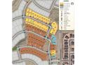 Community map showing lot locations, street names, and nearby amenities at 16721 W Whispering Wind Dr, Surprise, AZ 85387