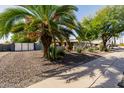 Well maintained home featuring desert landscaping with cacti, gravel, and privacy walls at 1755 W Lawrence Ln, Phoenix, AZ 85021